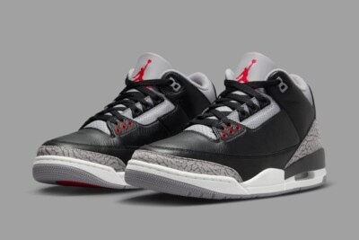 Nike Jordan 3 Retro OG Black Cement 2024 Men & GS Size INSTANT