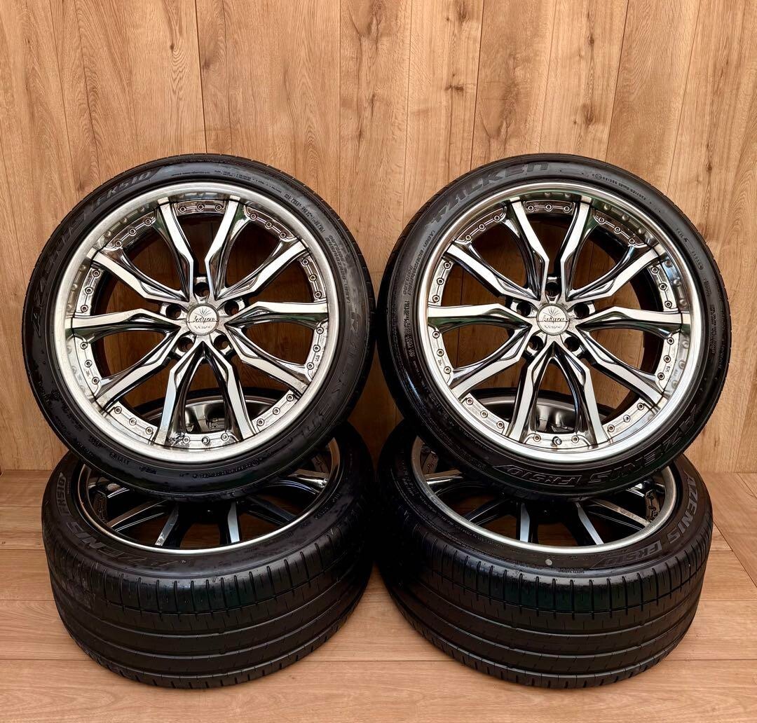 WEDS Kranze Verae 20x9J 10J PCD120 5H Aluminum Wheels Set of 4