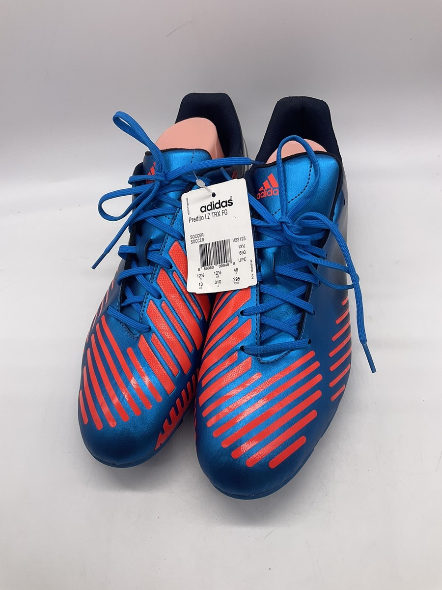 Men's Adidas Predator Predito Indoor Soccer Cleats Blue Orange