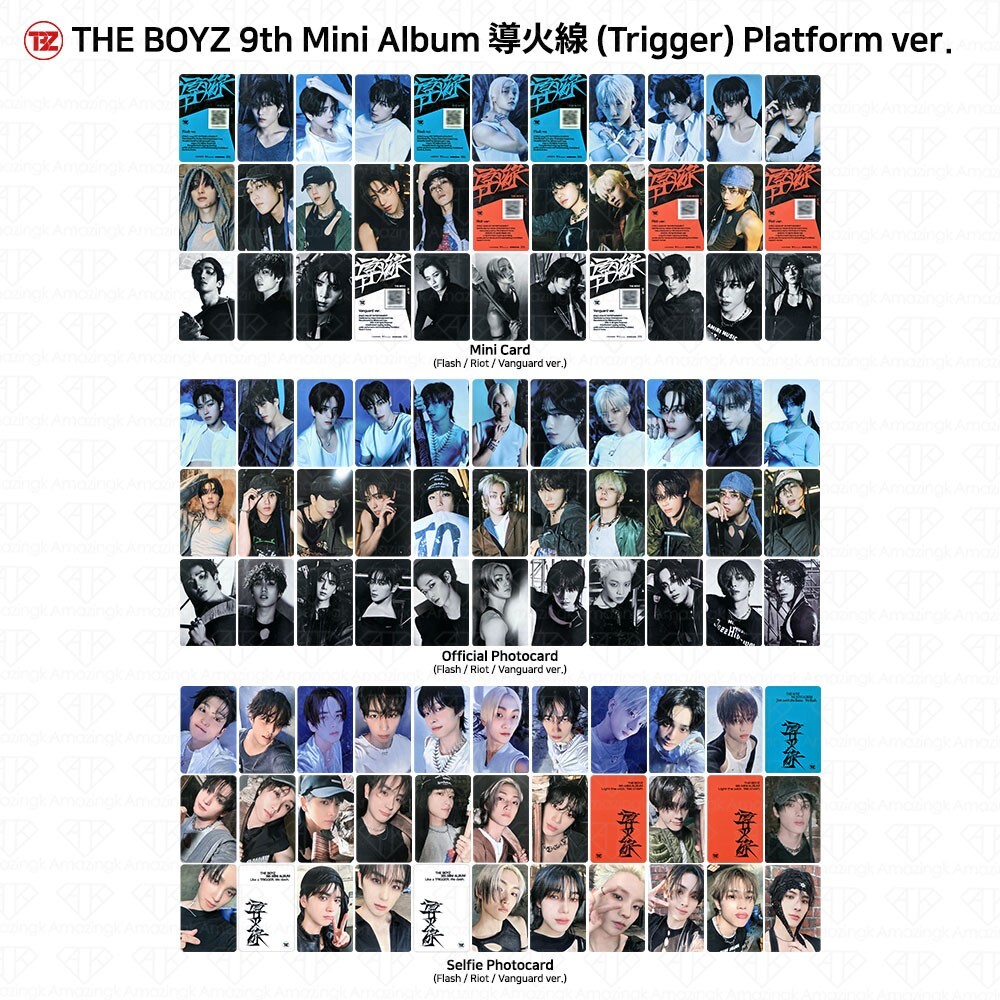 The Boyz 9th Mini Album 導火線 TRIGGER Platform Ver Official