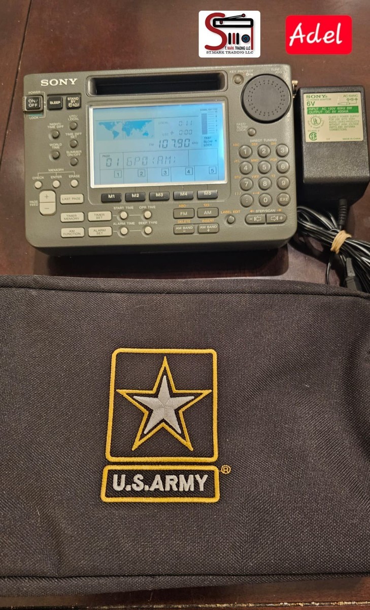 Sony ICF-SW55 Radio Recapped & Upgraded By Adel USA In Excellent