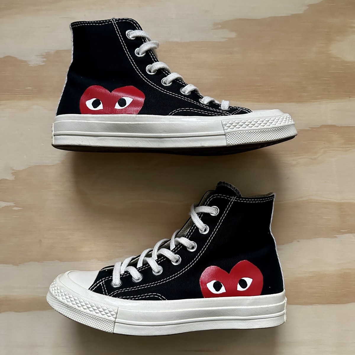 Converse All Star High CDG Size 4 Men's Black Comme des Garcons