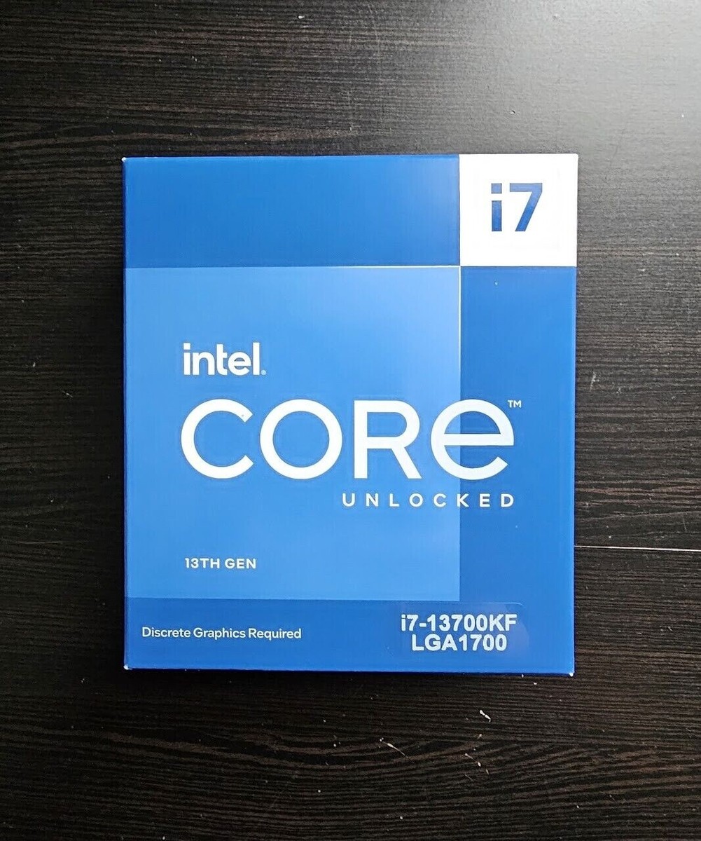 Intel Core i7-13700KF - Core i7 13th Gen Raptor Lake 16-Core (8P+