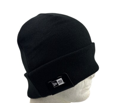 New Era Knit Basic Black Beanie Adults One size fits most Winter