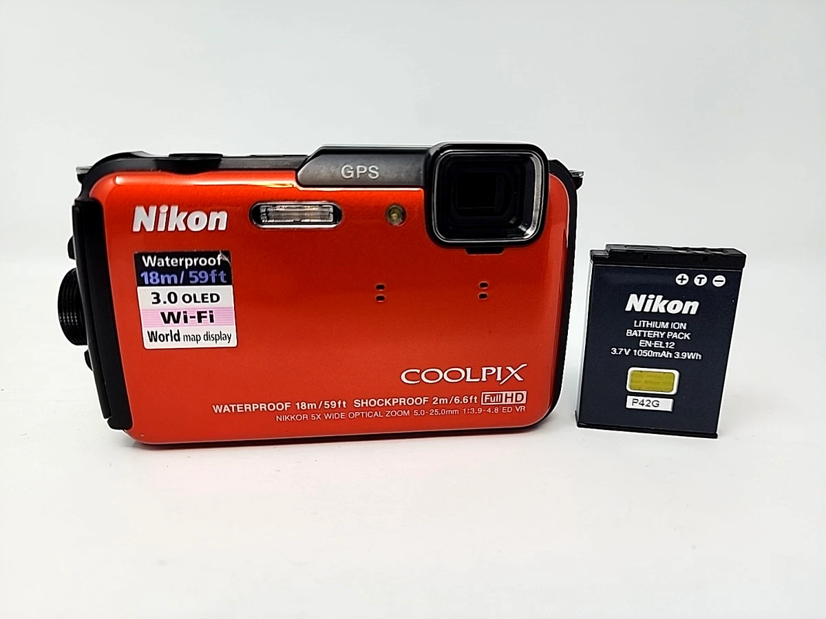 Nikon Coolpix AW100 Waterproof Digital Cameras for sale | eBay