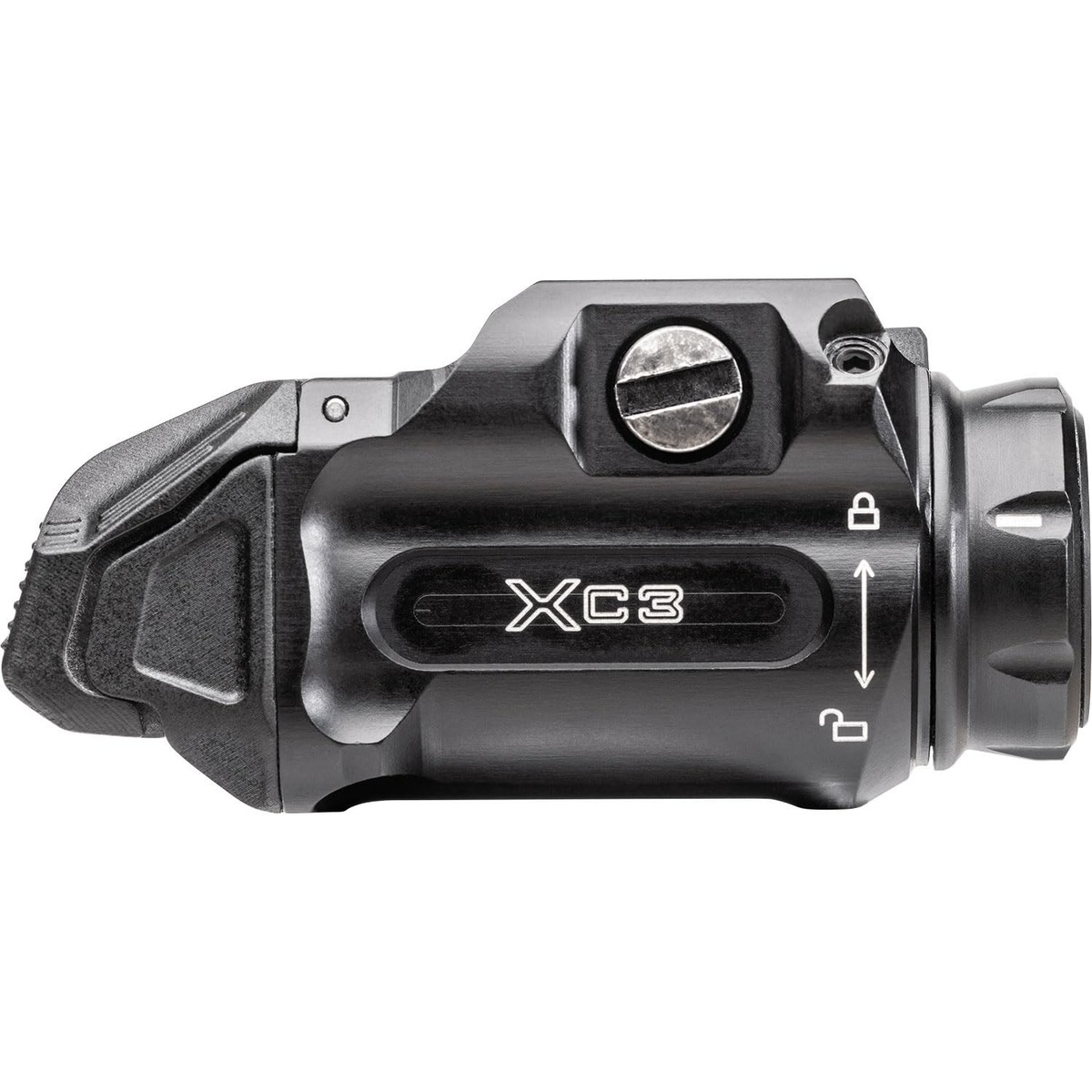 SureFire XC3 Compact LED Handgun WeaponLight, 550 Lumens, Black