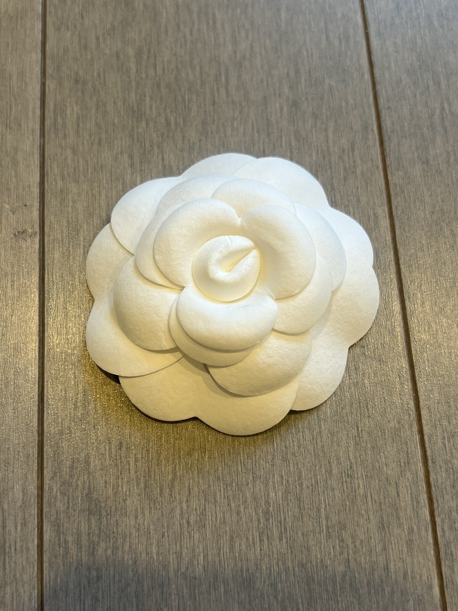 New CHANEL White Camellia Gift Packaging Flower, Great For