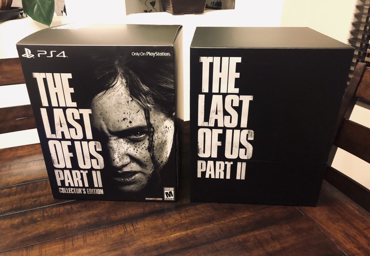 The Last Of Us Part II 2 Collector's Edition Box and Inserts ONLY