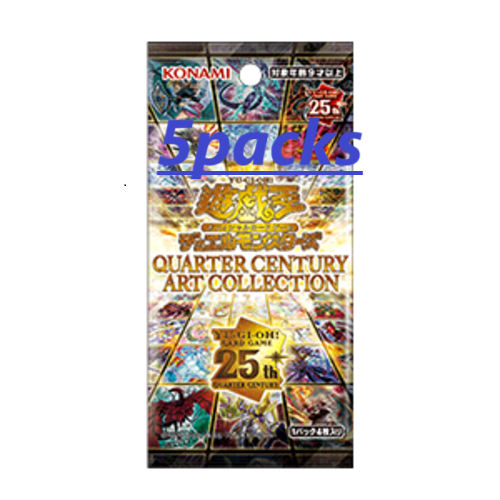 遊戯王QUARTER CENTURY ART COLLECTION 6BOX