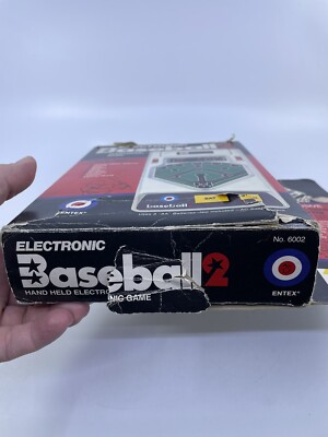 Vintage 1979 Entex Electronic Baseball 2 Handheld – Not Working | eBay