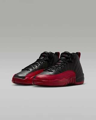Size 6.5 - Jordan 12 Black/Varsity Red 2016 for sale online | eBay