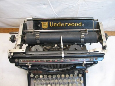Underwood No. 5 Antique Typewriter Standard Mechanical Writing