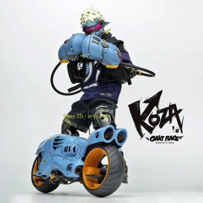 JT STUDIO 1/6 GAKI RACE #1 KOZA Limited Collectible Figure Model