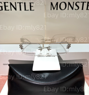GentleMonster Sunglasses BOLD - Tetra 02 Silver Frame Clear Lenses