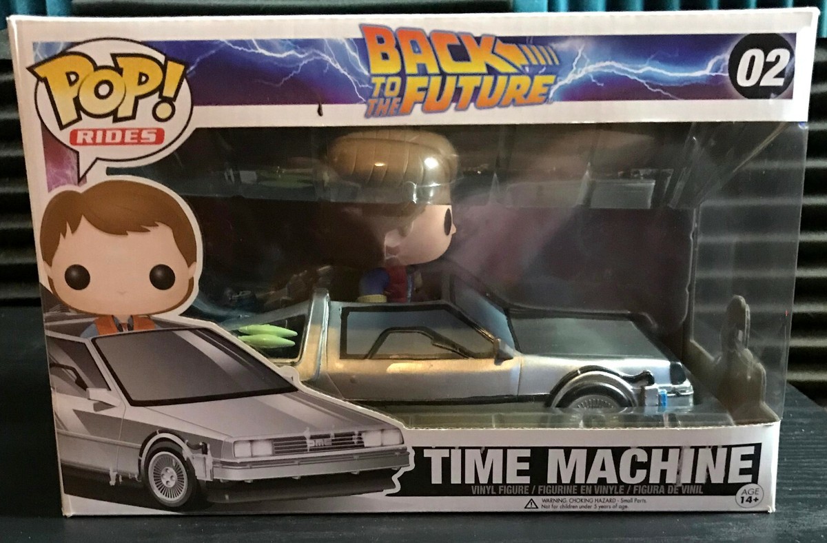 Back to the Future DeLorean Time Machine Pop! Vinyl Vehicle with