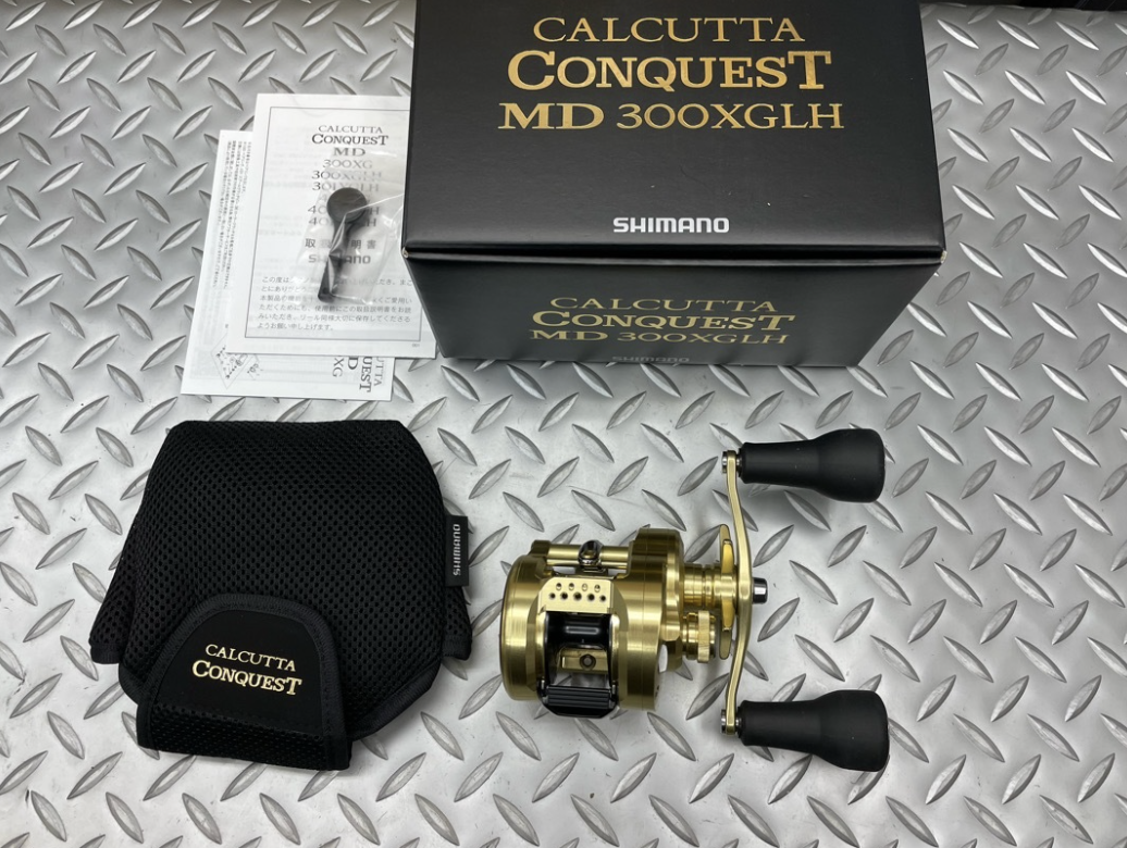 Shimano 23 Calcutta Conquest MD 300XGLH Right Handle Baitcasting