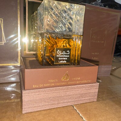 Khamrah Qahwa by Lattafa 100 ml 3.4 fl.oz Eau De Parfum Natural