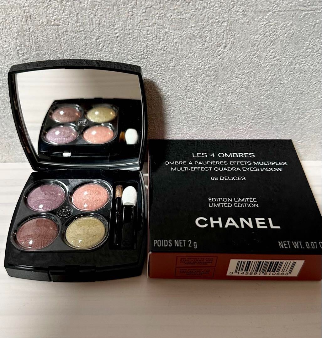 CHANEL Eyeshadow 68 Delices Les 4 Ombres Multi-Effect Quadra
