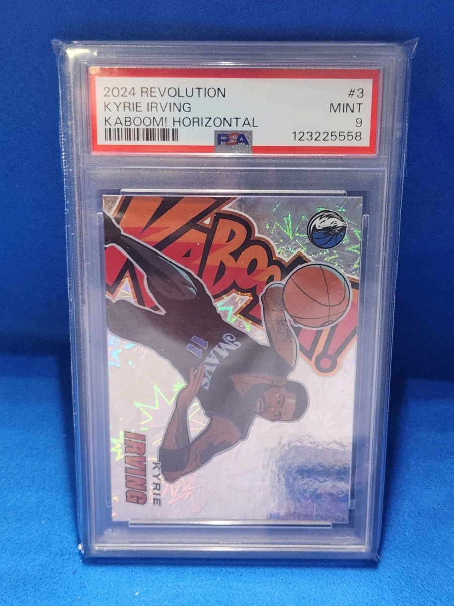 KYRIE IRVING 2024 REVOLUTION #3 HORIZONTAL KABOOM PSA 9 🔥 POP