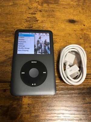 Apple iPod classic 7th Generation Black (160GB) mint #9297 | eBay