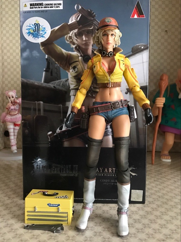 Play Arts PA Kai Final Fantasy XV 15 CINDY AURM Action Figure