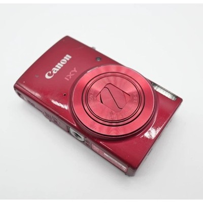 Canon IXY 190 IS 20MP 10x Optical Zoom Digital Camera -Red | eBay