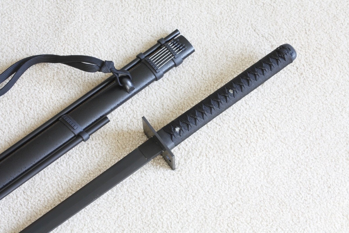 S3122 GAME TENCHU IZAYOI THE SPIRIT OF THE AZUMA NINJA SWORD BLACK