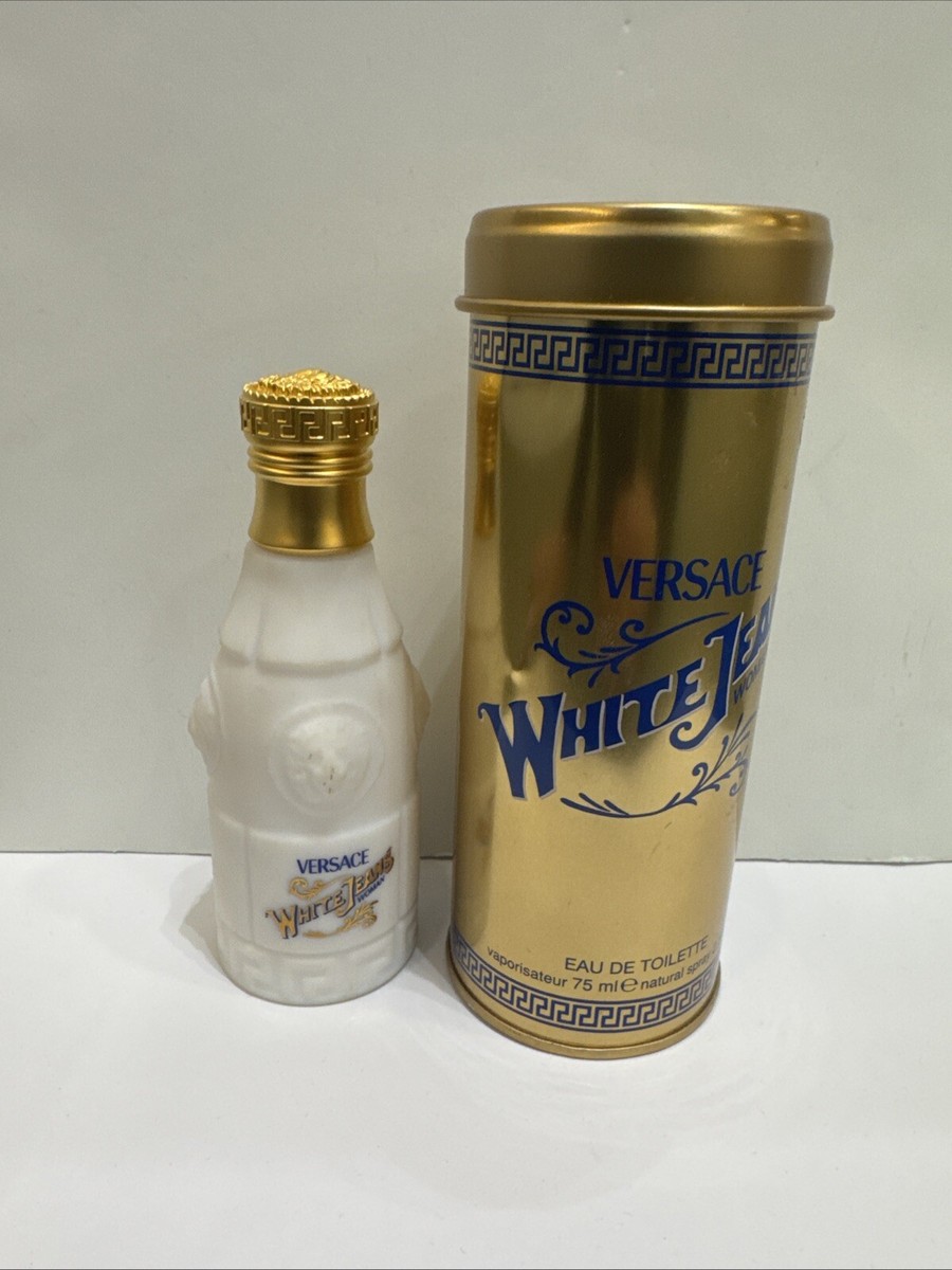 Versace White Jeans Woman for Women 2.5 oz Eau de Toilette Spray