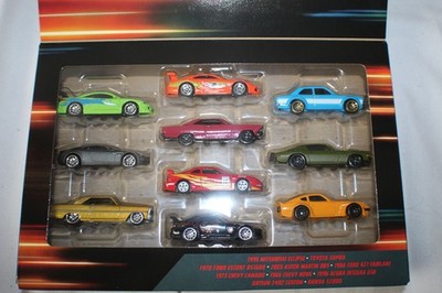 Hot Wheels Silver Series Fast & Furious 2025 Box Set of 10