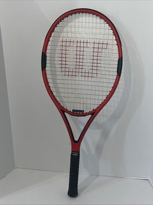 WILSON HYPER HAMMER XP GRAPHITE TENNIS RAQUET RED 4 3/8