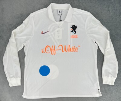 Nike x Off-White Jersey Men's Large Virgil Abloh Mercurial White