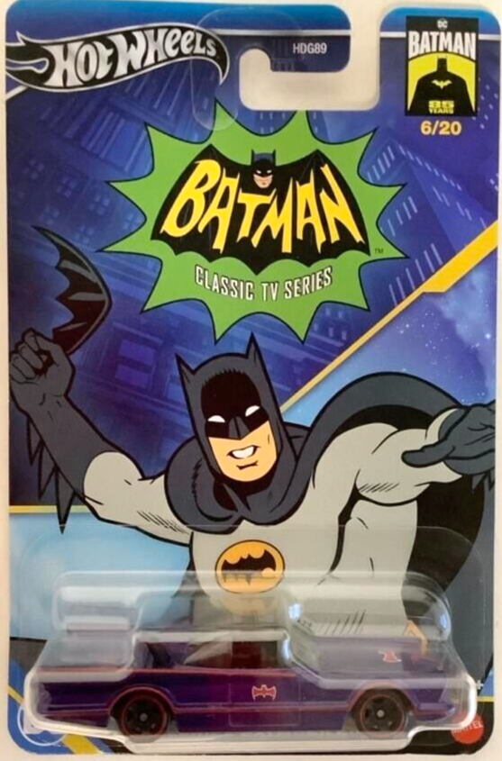 NEW Hot Wheels Batman Classic TV Series BATMOBILE 6/20 1:64 Scale