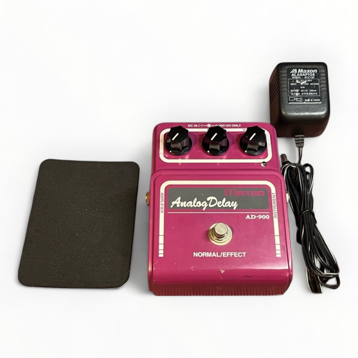 MAXON AD-900 アナログディレイ 前期型 完動品 純正アダプター付 MAXON