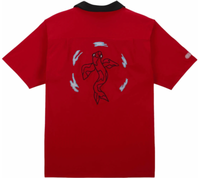 Nike SB Olympics 2024 Japan S/S Bowler Shirt University Red FZ4057