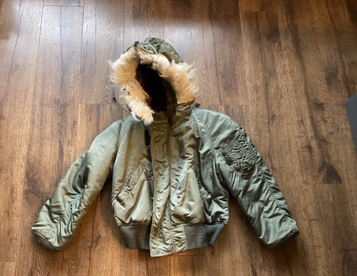 Vietnam Era US Army Air Force N-2B Jacket Alpha Industries Bomber