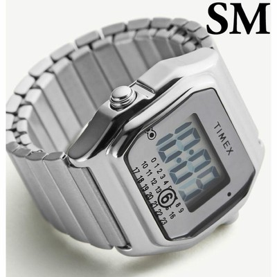 MM6 x TIMEX Ring Watch Finger Ring SM New Margiela Unused | eBay