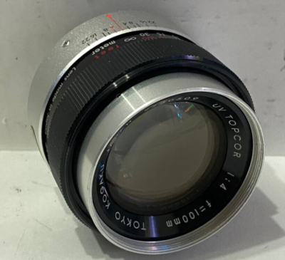 Topcon Tokyo Kogaku UV Topcor 100mm F4 Prime Lens for UV Topcor