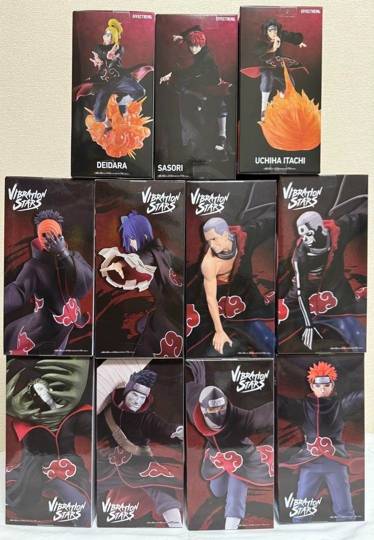 NARUTO Shippuden EFFECTREME Vibration Stars Akatsuki Figure