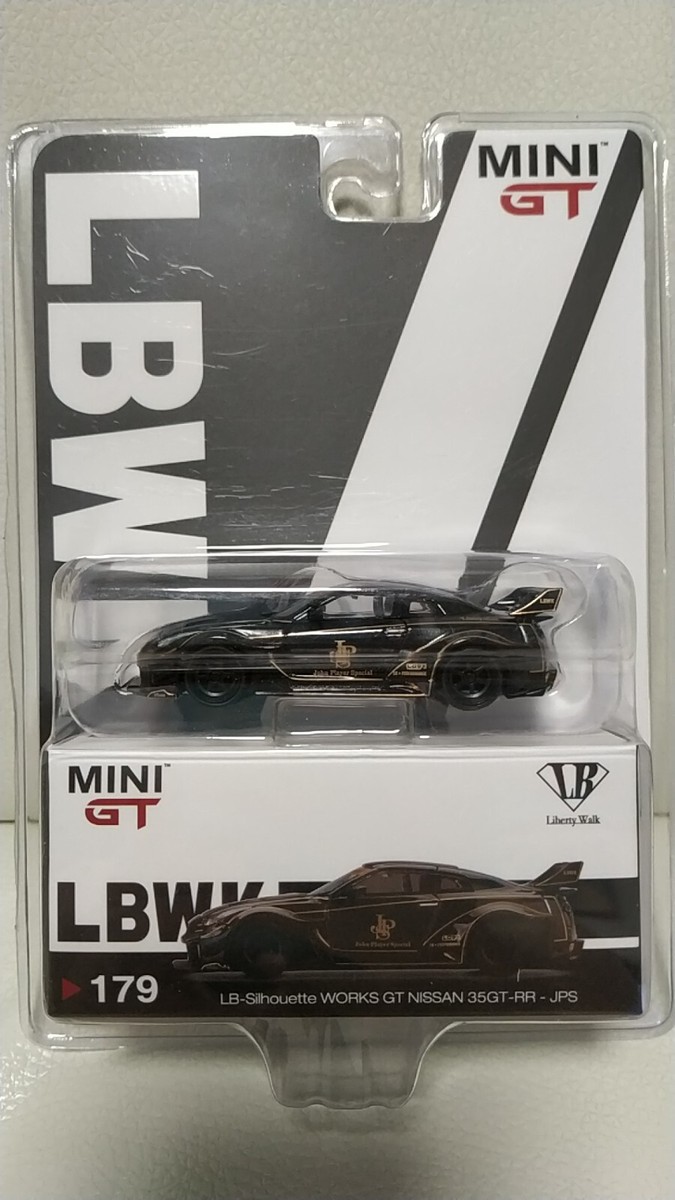 MINI GT 179 LBWK LB-Silhouette WORKS GT NISSAN 35GT-RR Ver.1 JPS
