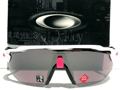 Oakley RADAR EV ADVANCER Shiny White Pink PRIZM Road Black