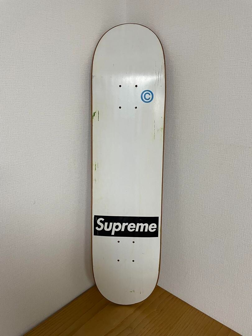 スケートボード Supreme Tonal Box Logo Skateboard White Supreme