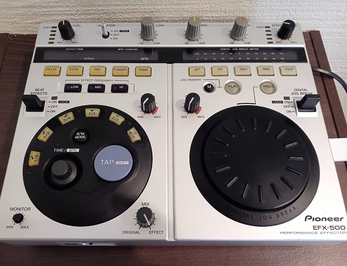 Pioneer DJ EFX-500 Silver Effects Box Audio Effector Mixer