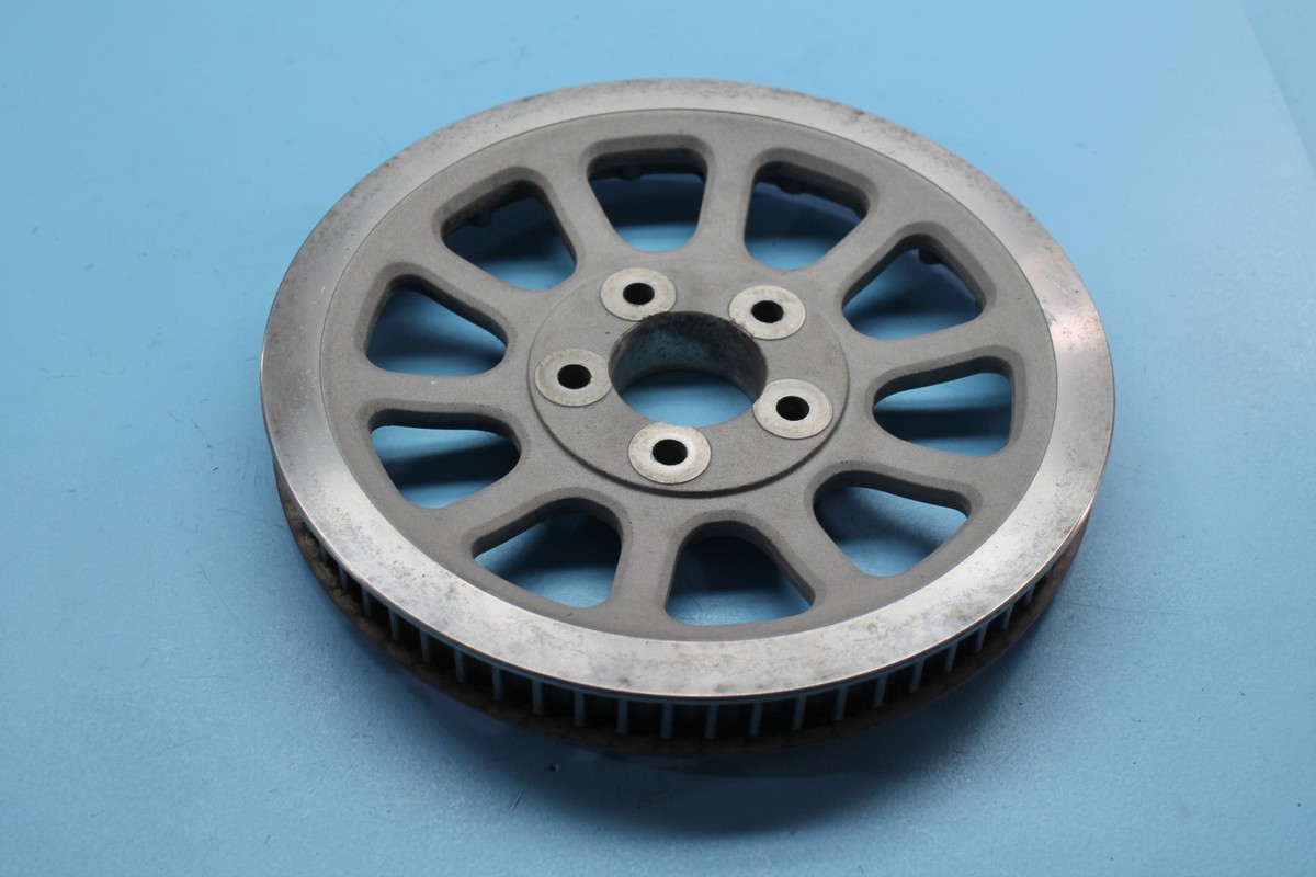 1288 07 HARLEY-DAVIDSON DYNA SILVER REAR PULLEY DRIVE BELT