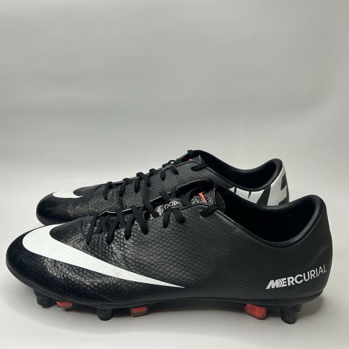 Nike Mercurial Vapor IX Elite FG Soccer Cleats Blackout Mens 13