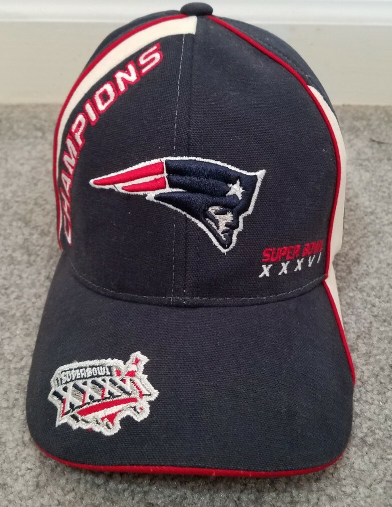2001/02 New England Patriots NFL Super Bowl XXXVI Orig. reebok
