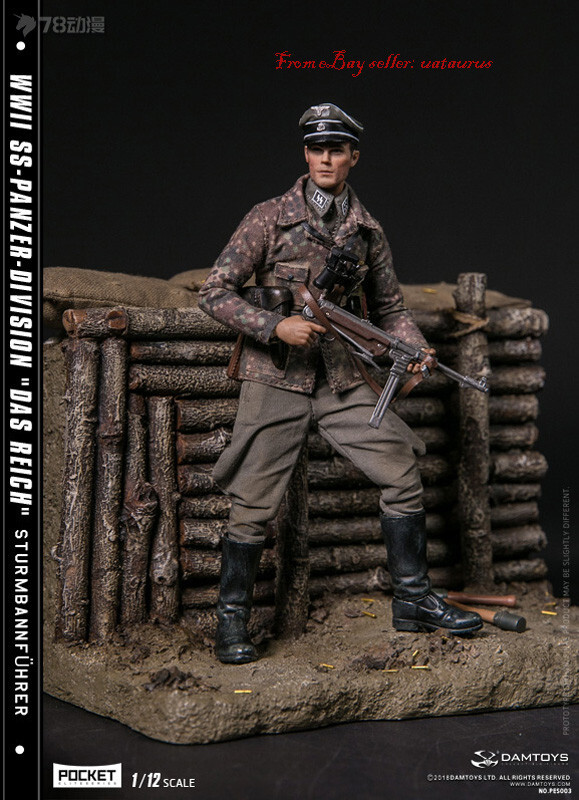 Damtoys 1/12 Pes003 Pocket Elite Series Wwii Ss-Panzer-Division