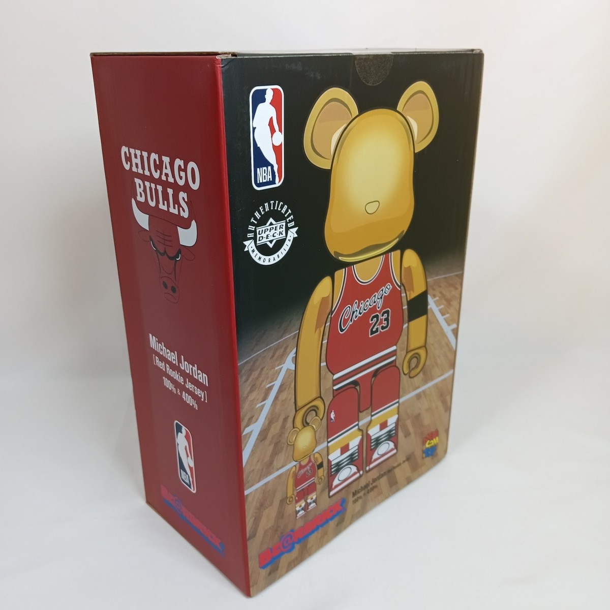 BE@RBRICK Michael Jordan 1985 Rookie Jersey Ver. 400% & 100% set