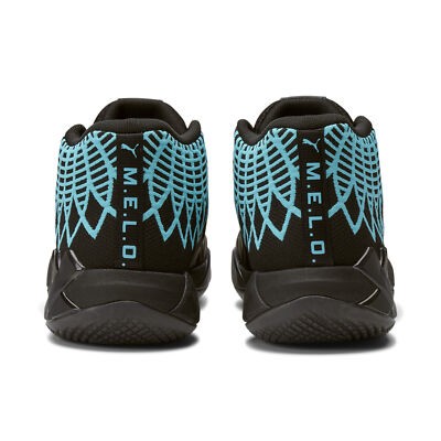 Puma MB.01 Buzz City Lamelo Ball Black Blue 376443 13 Basketball