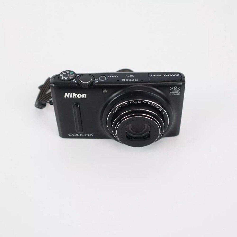 Nikon COOLPIX S9600 Digital Camera 16 MP 22x Optical Zoom with