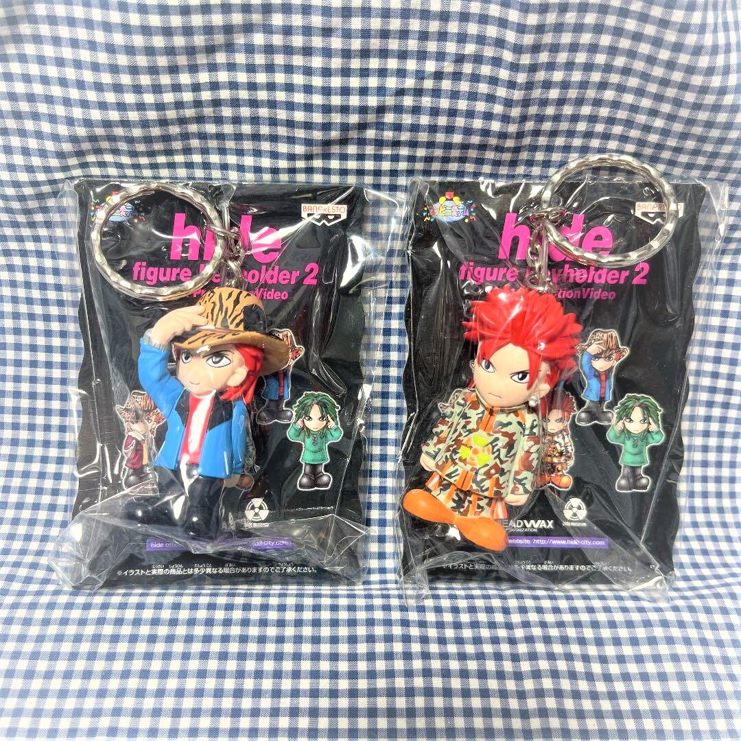 hide X JAPAN figure keychain 2 complete set of 5 NEW F/S | eBay